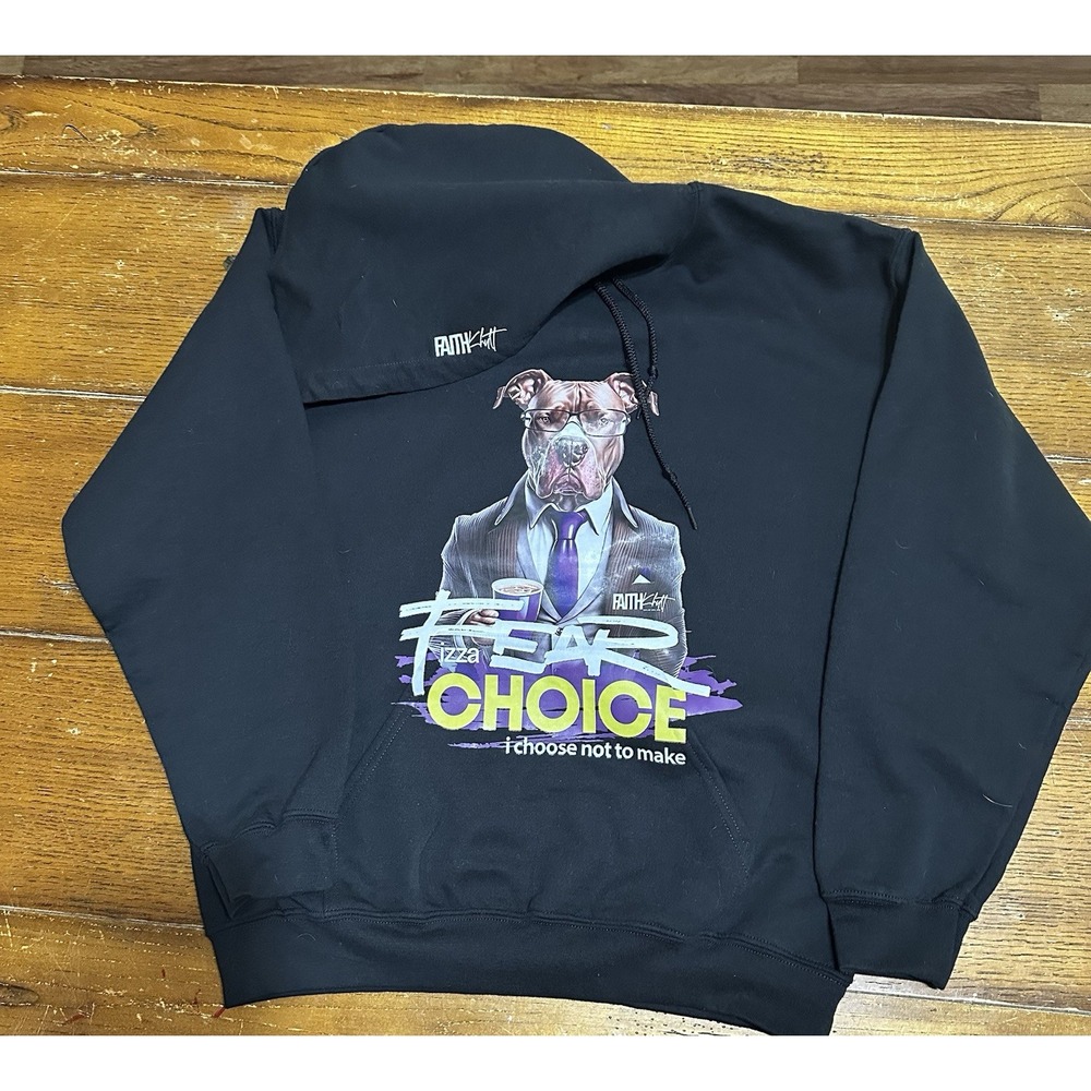 Faith Khutt Fear‎ Choice Black Hoodie